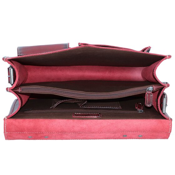 Greenburry Aktetas leer 39 cm