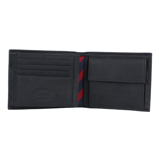 Tommy Hilfiger Johnson portemonnee leer 12,5 cm