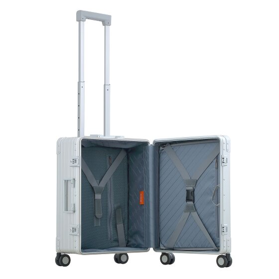 Aleon Traveler Domestic 4-wielige Cabinewagen van Aluminium, 55 cm