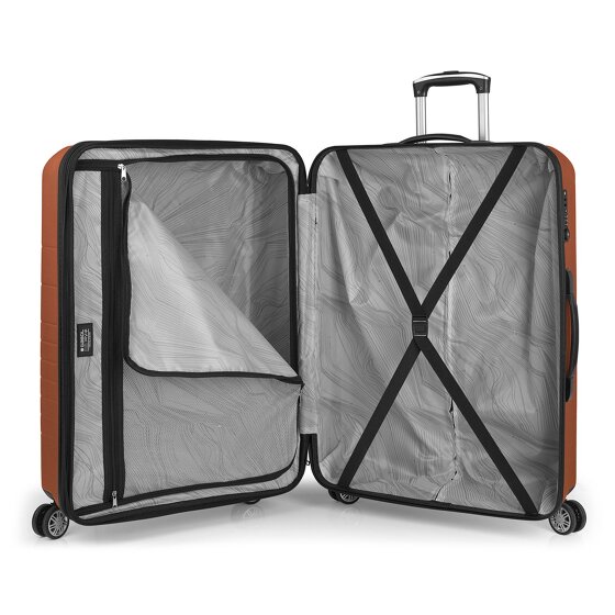 Gabol Escape 4 wielen Trolley 76 cm met uitbreidingsplooi