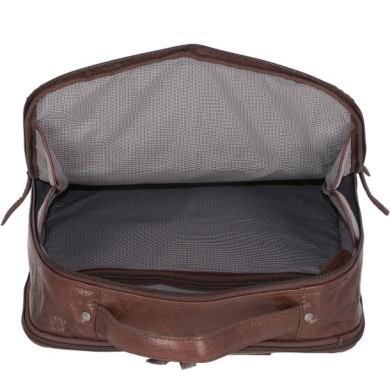 Spikes & Sparrow Bronco Rugzak Leer 40 cm Laptopcompartiment