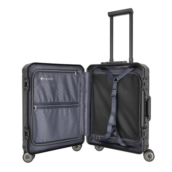 Travelite Next 4 wielen Cabinewagen 55 cm Laptop compartiment