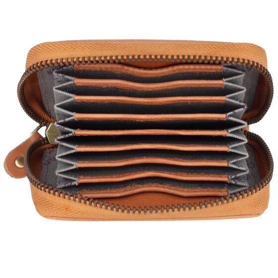 Greenland Nature Creditcard etui RFID Leer 10,5 cm Greenland Nature Creditcard etui RFID Leer 10,5 cm