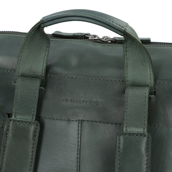 Harold's Caugio Dagrugzak Leer 39 cm Laptop compartiment