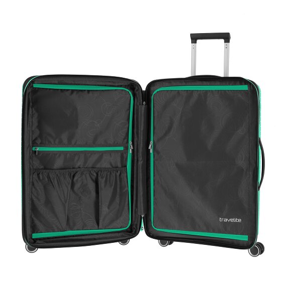 Travelite Orbita 4 wielen Trolley 67 cm met uitbreidingsplooi