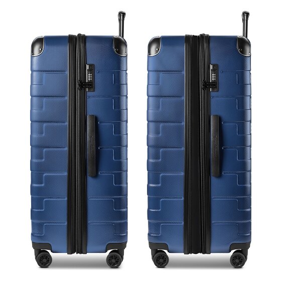 Tonino Lamborghini Milano 4-wiel Trolley XL 83 cm speciale maat met rekbare vouw