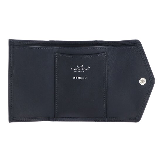 Golden Head Polo Portemonnee RFID-bescherming Leder 10 cm