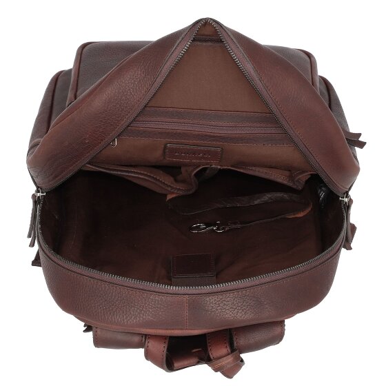 Burkely Antique Avery Dagrugzak Leer 42 cm Laptop compartiment