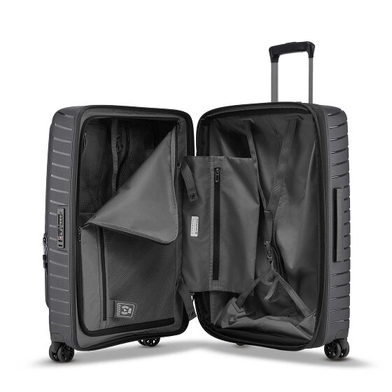 Stratic Novium 4 wielen Trolley M 65.5 cm met uitbreidingsplooi