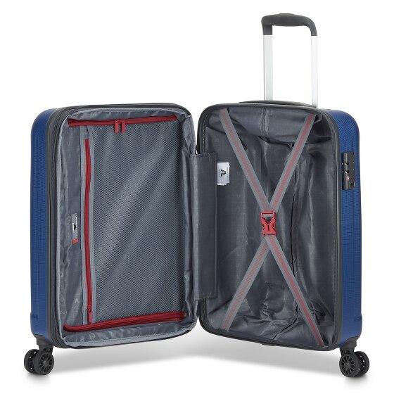 Roncato Kinetic 2.0 4 wielen Cabinewagen 55 cm met uitbreidingsplooi