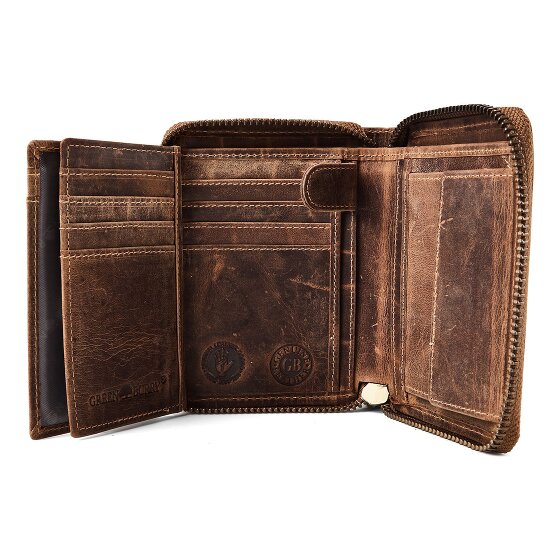Greenburry Hecht Portemonnee Leer 13.5 cm