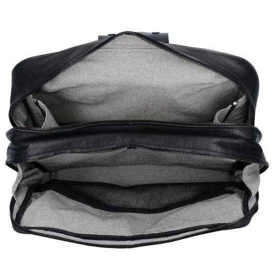 Harold's 2-wiel Business Trolley Leder 40 cm Laptopcompartiment