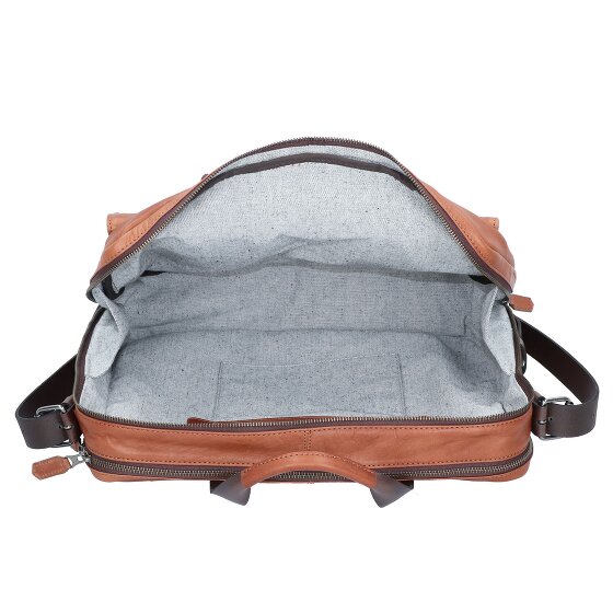 Harold's Ivy Lane Aktetas Leer 40 cm Laptopcompartiment
