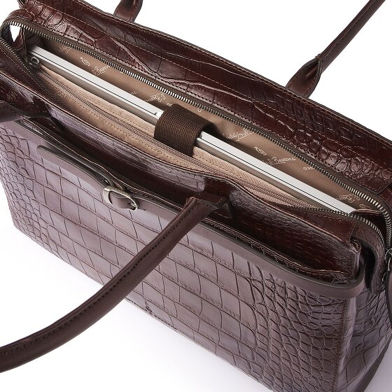 Castelijn & Beerens Tess Koffer RFID-bescherming Leer 40 cm Laptop compartiment