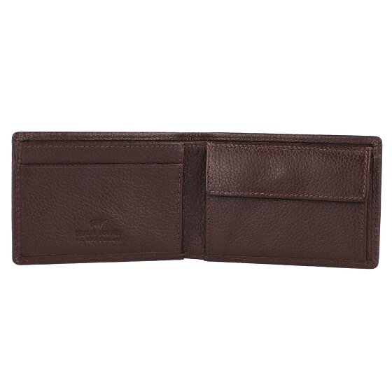 Braun Büffel Prato Portemonnee RFID Leer 10 cm