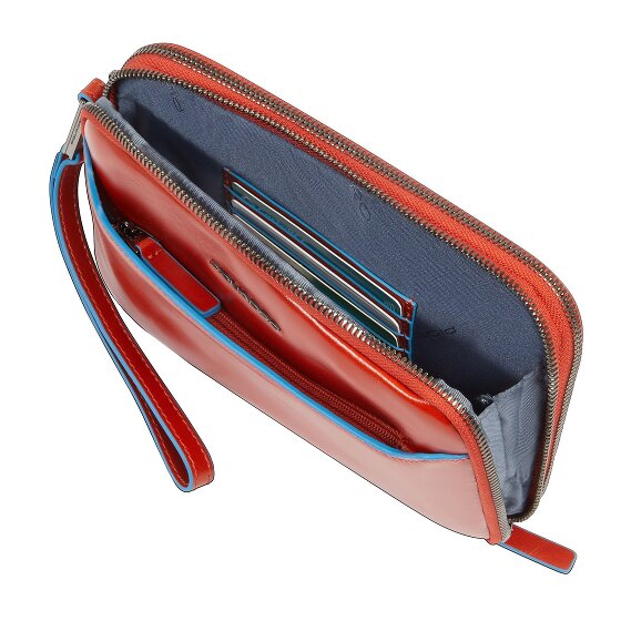 Piquadro Blue Square Portemonnee Leer 21 cm
