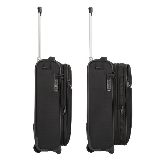 Roncato Ironik 2.0 4 wielen Cabinewagen 55 cm met uitbreidingsplooi