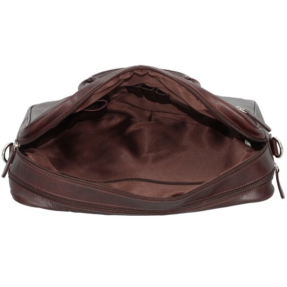 Dermata Aktetas leder 40 cm laptop compartiment