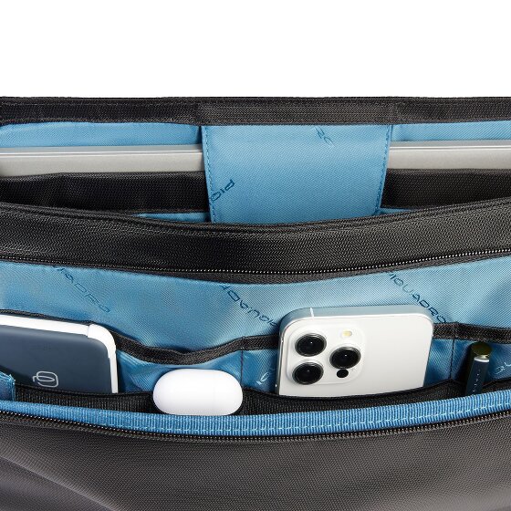 Piquadro Wollem Aktetas Messenger RFID-bescherming 39 cm Laptop compartiment