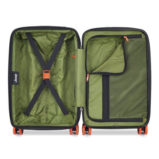 Jeep JH002B 4 wielen Cabinewagen XL 55 cm met uitbreidingsplooi