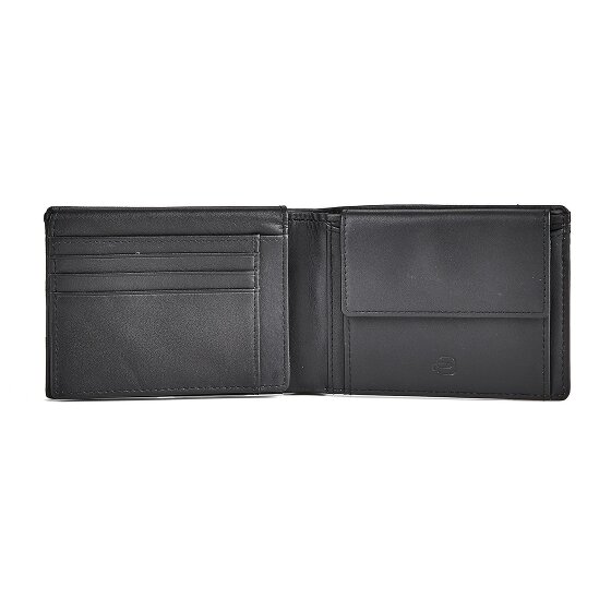 Piquadro Sync Portemonnee RFID-bescherming Leder 12.5 cm