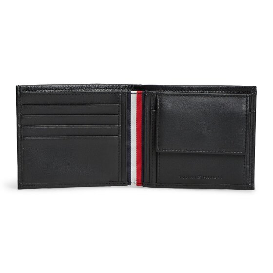 Tommy Hilfiger TH Corp Portemonnee Leder 11.5 cm