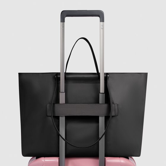 Piquadro Lyra Shopper Tas Leer 49 cm