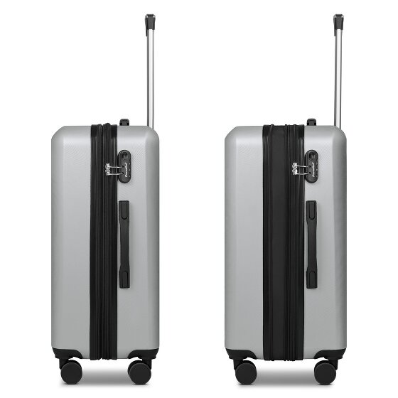 Check.In Paradise 2.0 4 wielen Trolley M 68 cm met uitbreidingsplooi