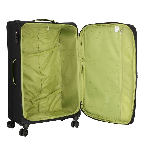 d&n Travel Line 6704 4-wielige trolley 75 cm