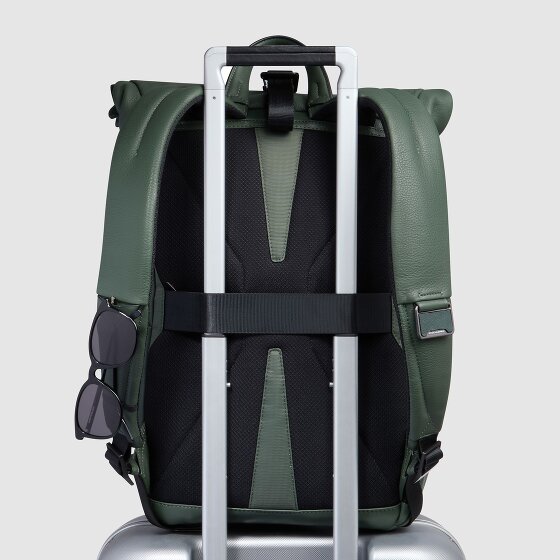 Piquadro Than Zakelijke rugzak Leer 46 cm Laptop compartiment