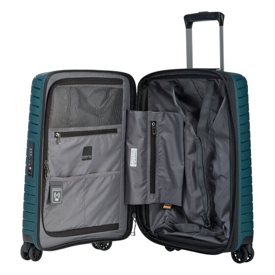 Stratic Novium 4 wielen Cabinewagen S 55 cm met uitbreidingsplooi