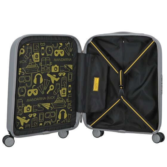 Mandarina Duck Logoduck + 4 wielen Cabinewagen S 40 cm