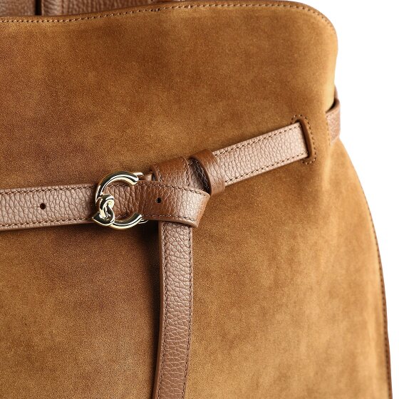 Coccinelle Sabine Suede Handtas Leer 43 cm