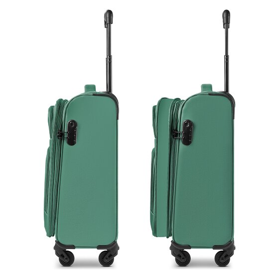 Smartbox Edition 04 4 wielen Cabinewagen 55 cm met uitbreidingsplooi
