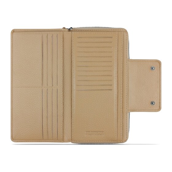 bugatti Elsa Portemonnee RFID-bescherming Leer 19 cm