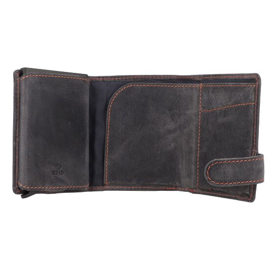 Greenburry Vintage Originele Portemonnee RFID Leer 8,5 cm