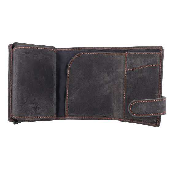 Greenburry Vintage Originele Portemonnee RFID Leer 8,5 cm