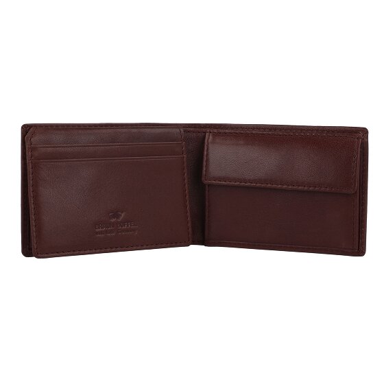 Braun Büffel Arezzo Portemonnee RFID-bescherming Leer 10.5 cm