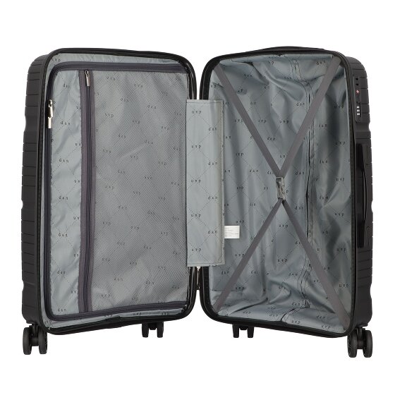 d&n Travel Line 4300 4 wielen Kofferset 3-delig