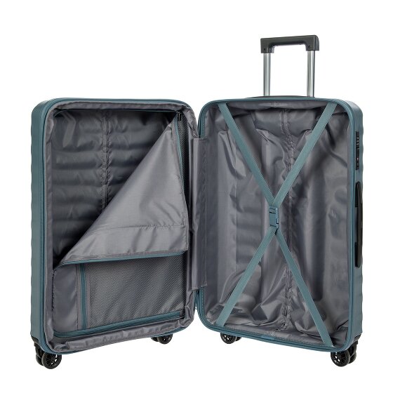 Bric's Nausicaa 4 wielen Trolley M 69.5 cm met uitbreidingsplooi
