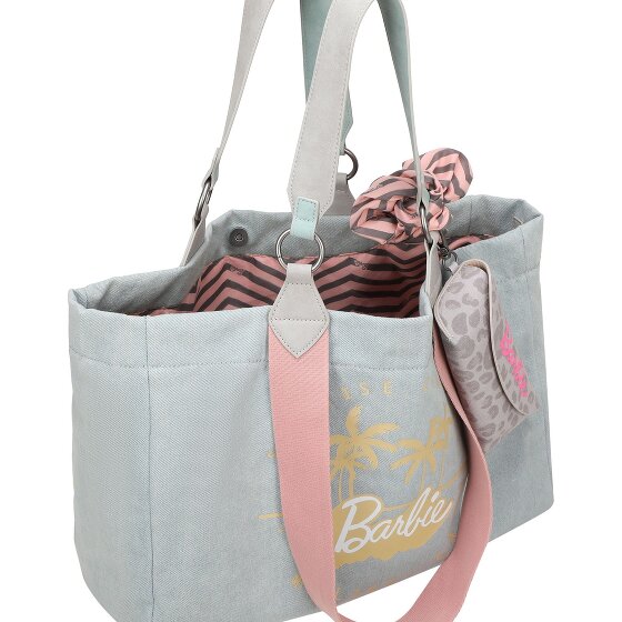 Fritzi aus Preußen Izzy Limited Barbie Malibu Denim Shopper Tas 42 cm