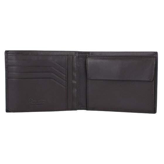 Esquire Nieuw Zijden Portemonnee Leer 12 cm