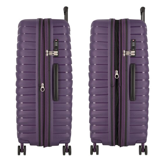 Jump Xwave 4 wielen Trolley 76 cm met uitbreidingsplooi