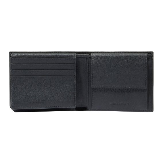 Piquadro Portoum Portemonnee RFID-bescherming Leer 10.5 cm