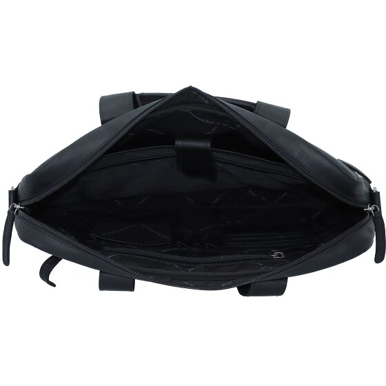 The Chesterfield Brand Wax Pull Up Koffer Leer 40 cm Laptop compartiment