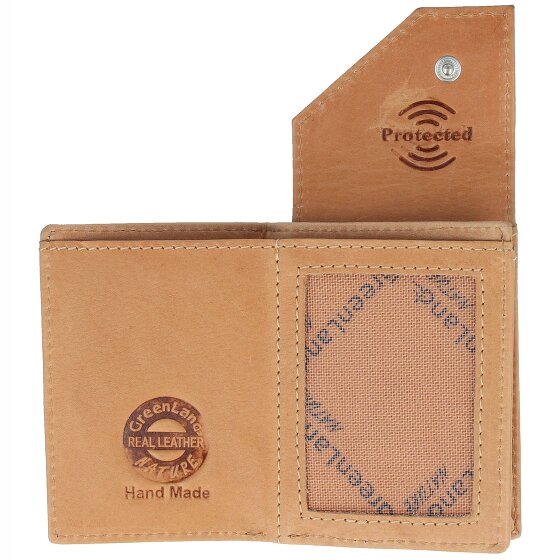 Greenland Nature Portemonnee RFID Leer 7 cm