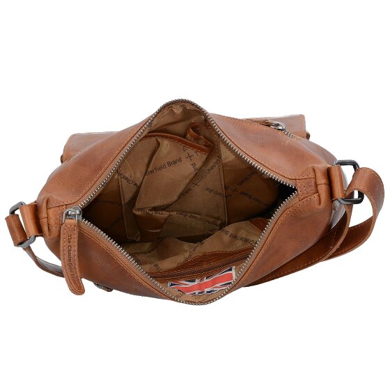 The Chesterfield Brand Wax Pull Up Schoudertas Leer 25 cm