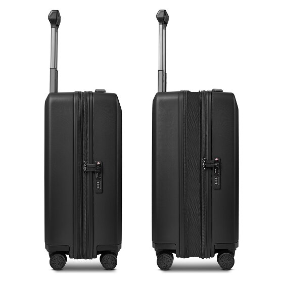 Porsche Design Voyager 3.0 Kofferset met 4 wielen, maten S en L, met uitbreidingsplooi