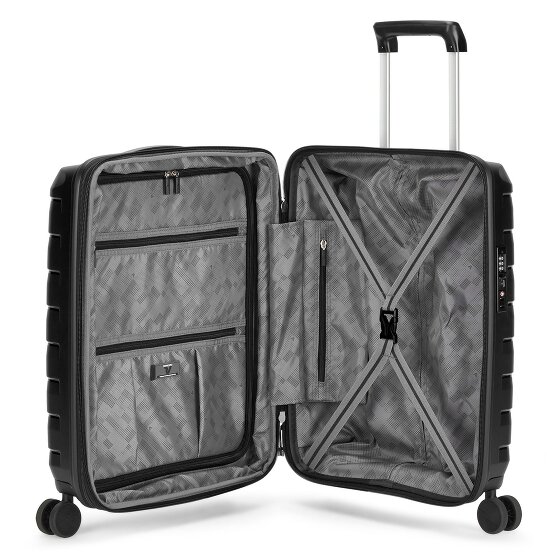 Roncato Skyline 2.0 4 wielen Cabinewagen 55 cm met uitbreidingsplooi
