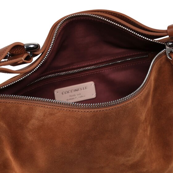 Coccinelle Elinor Schoudertas Leer 39 cm Coccinelle Elinor Schoudertas Leer 39 cm